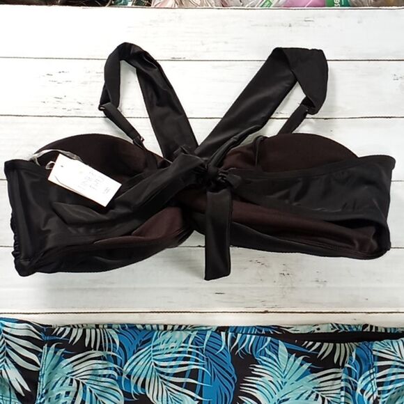 Women's Plus Asymmetrical Swimsuit Bathing Suit Bikini Size 3X - Picture 3 of 11